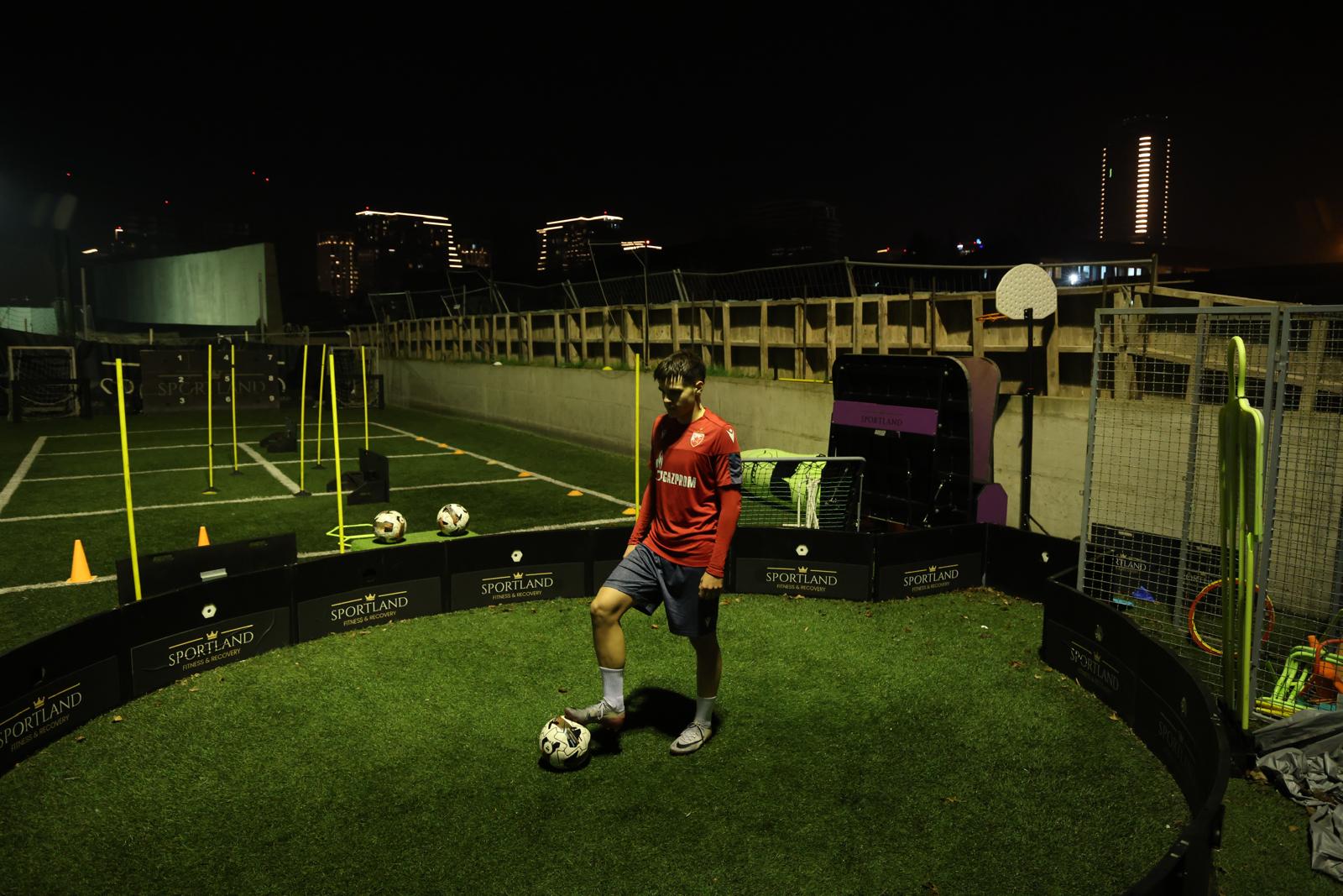 Fudbaler na treningu – SMART PITCH